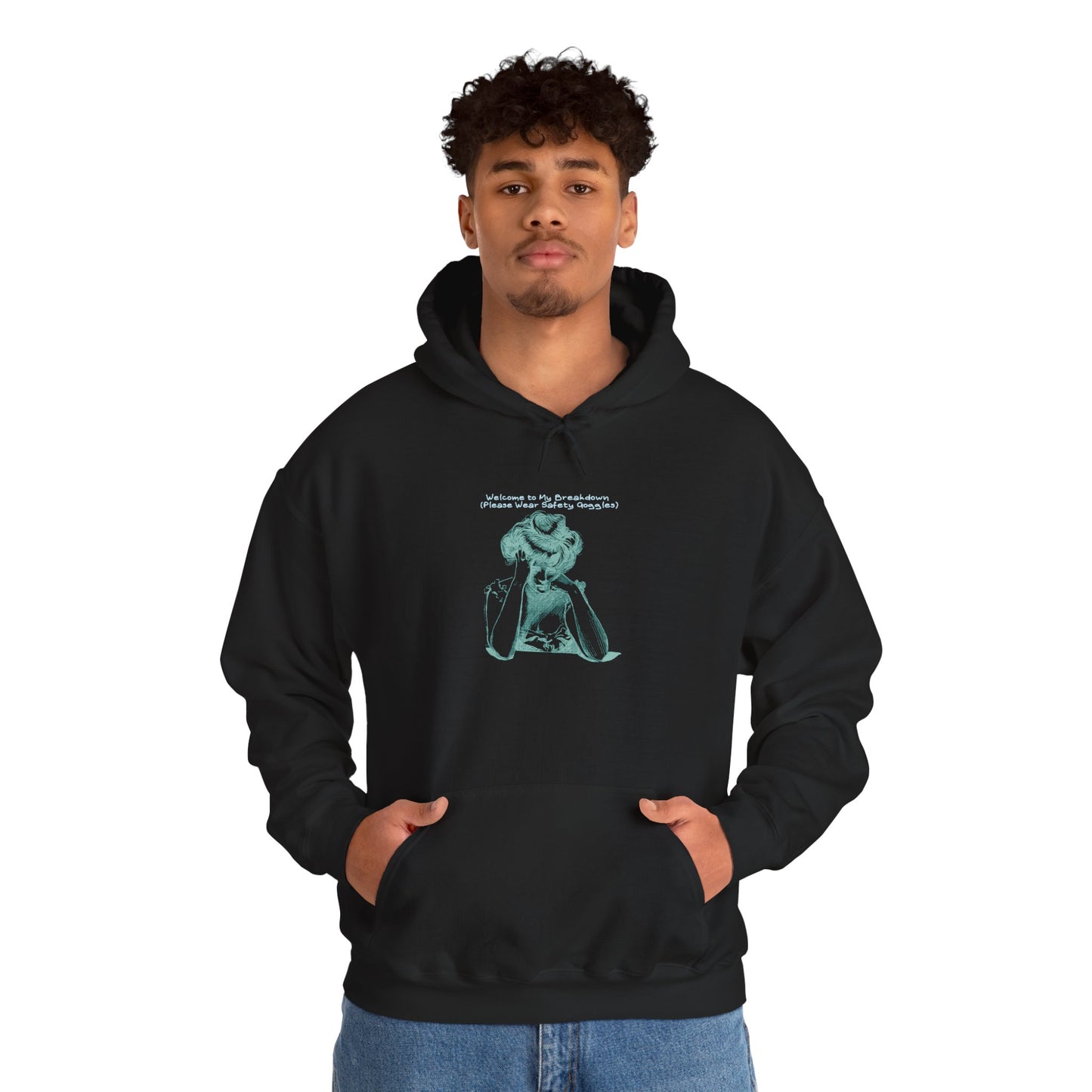 DCRR Custom Hoodie - Welcome To My Breakdown! - Unisex Heavy Blend™ Hooded Sweatshirt