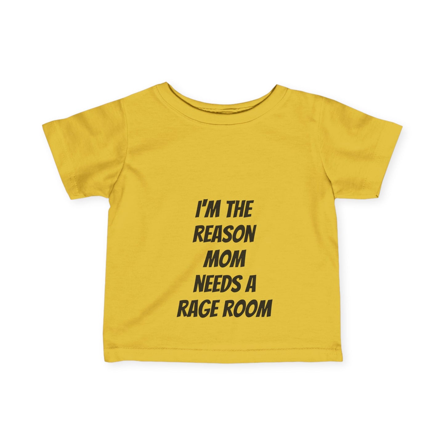 Toddler Tee - I'm the reason mom needs a rage room funny toddler tee