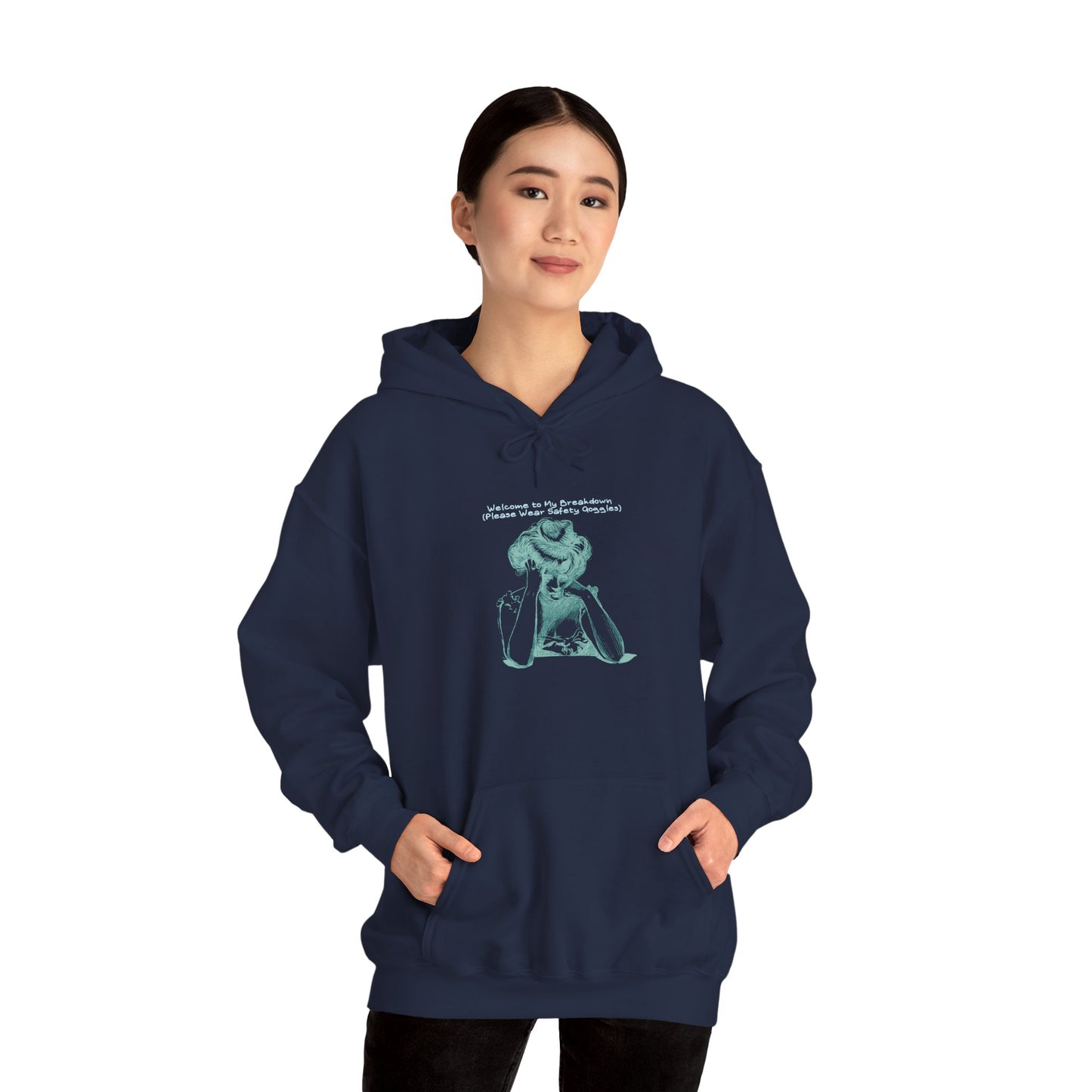 DCRR Custom Hoodie - Welcome To My Breakdown! - Unisex Heavy Blend™ Hooded Sweatshirt