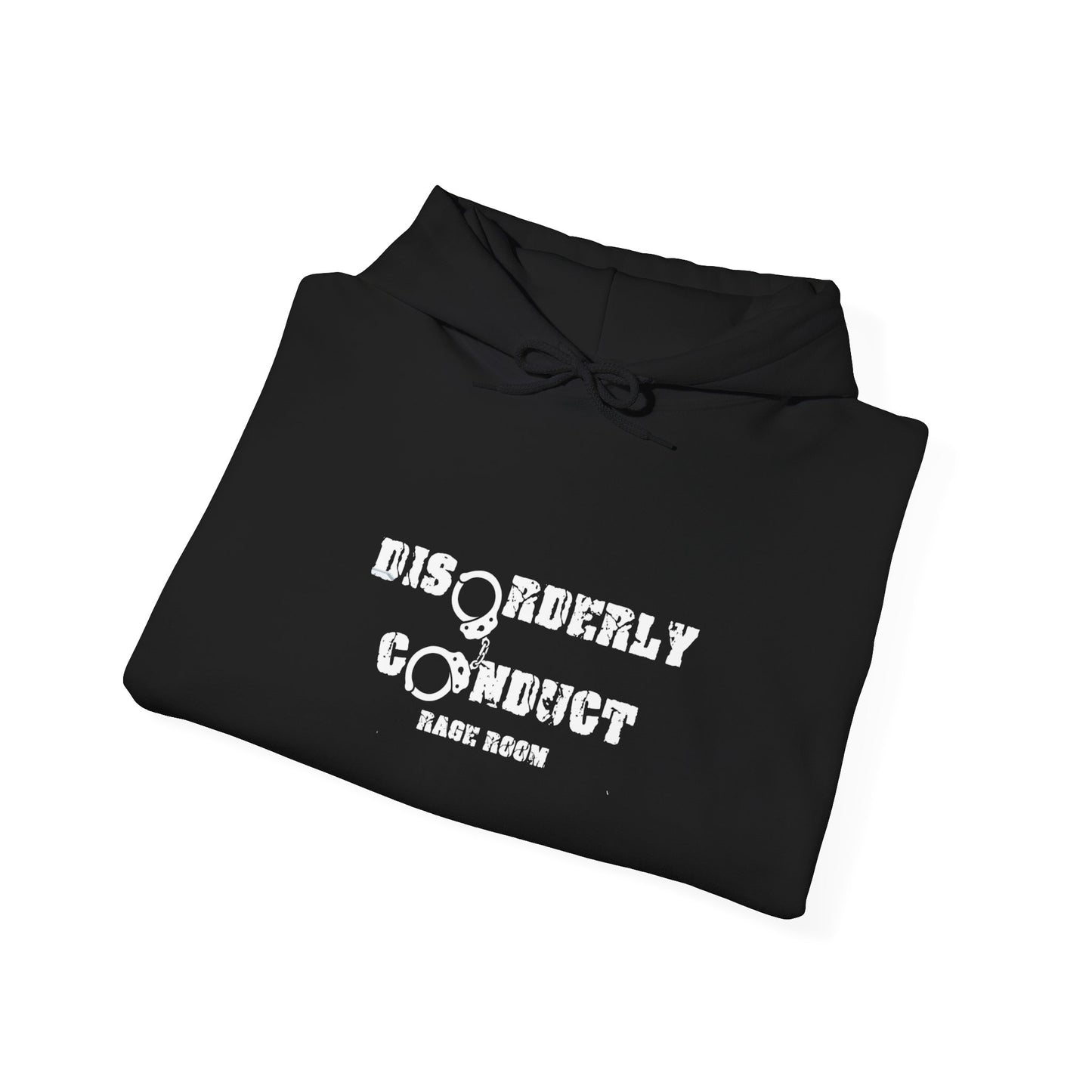 * Disorderly Conduct Rage Rooms *Better Than Therapy* Unisex Heavy Blend™ Hooded Sweatshirt