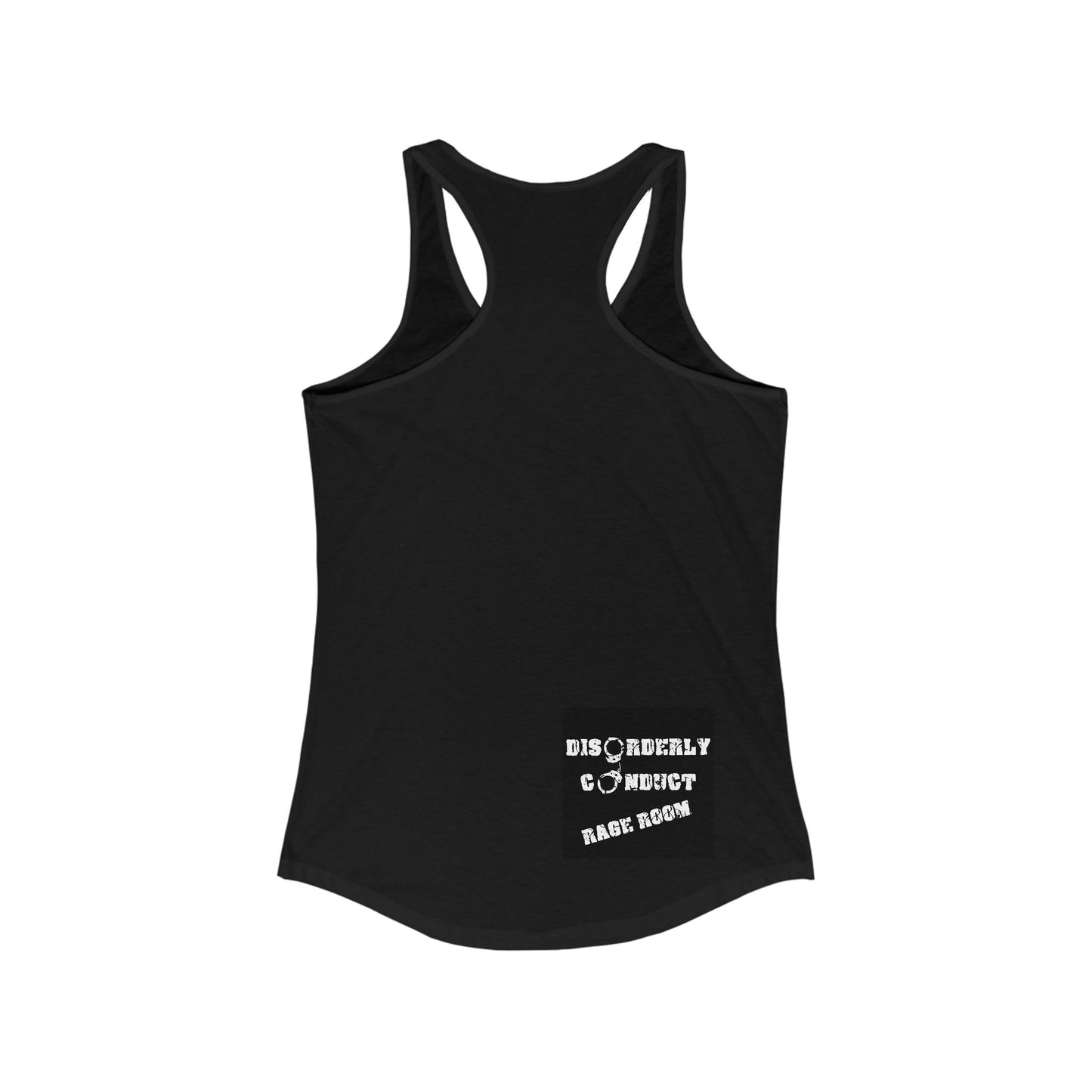 DCRR Custom Tank - GIVE ME SOMETHING TO BREAK - Women's Ideal Racerback Tank