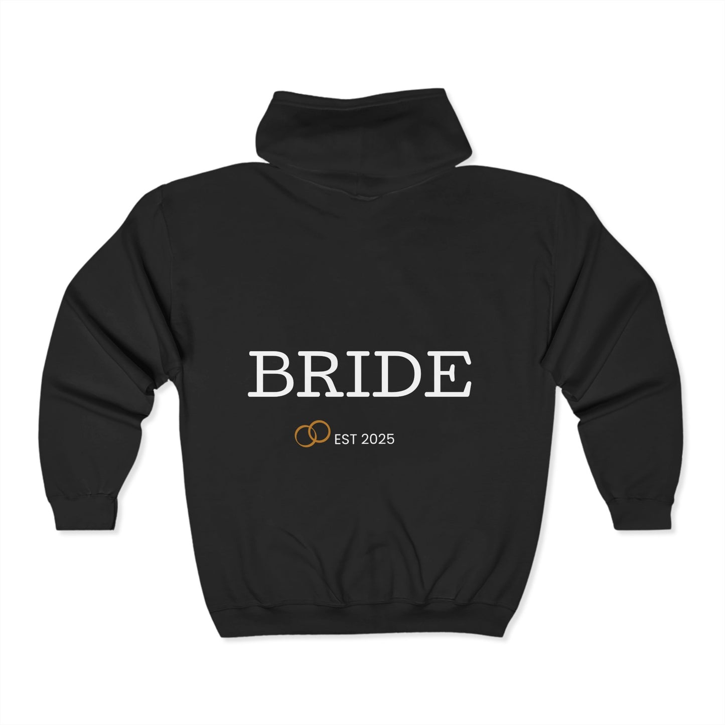Hoodie - Smashed at Disorderly Conduct Rage Rooms Zip Up for the Bride