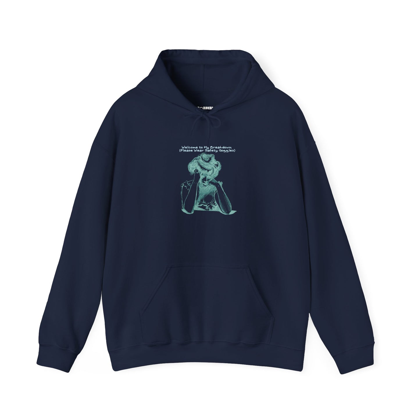 DCRR Custom Hoodie - Welcome To My Breakdown! - Unisex Heavy Blend™ Hooded Sweatshirt
