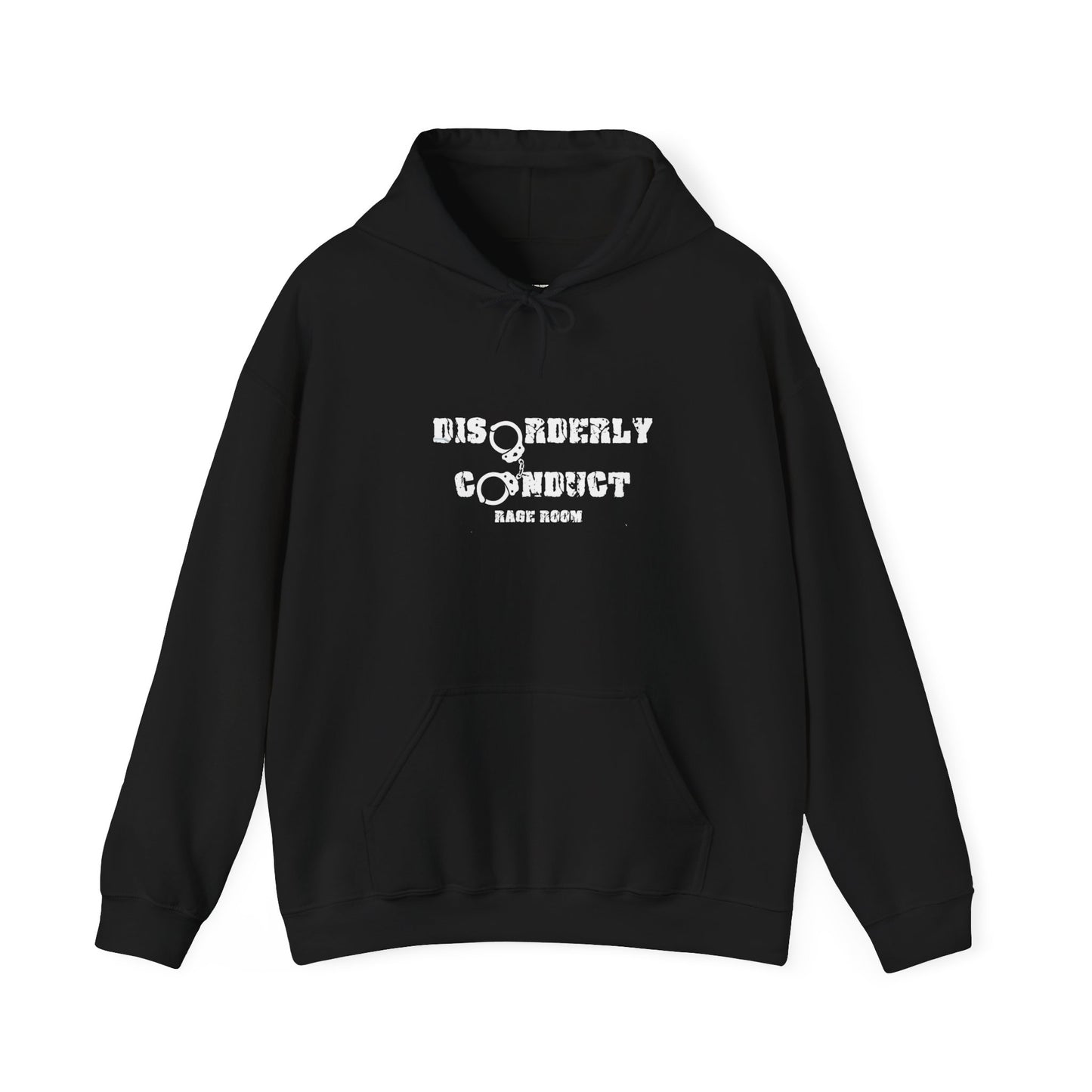 * Disorderly Conduct Rage Rooms *Better Than Therapy* Unisex Heavy Blend™ Hooded Sweatshirt