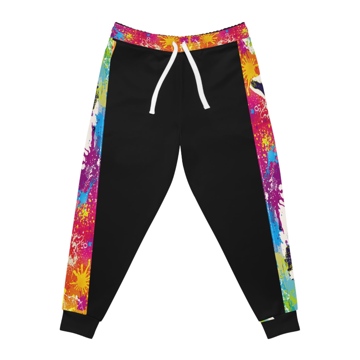 Athletic Joggers - Paint Splatter Rage Room Design