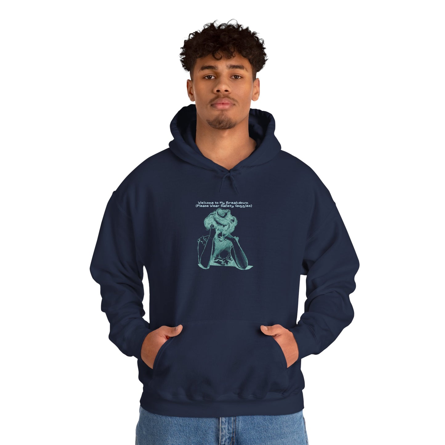 DCRR Custom Hoodie - Welcome To My Breakdown! - Unisex Heavy Blend™ Hooded Sweatshirt