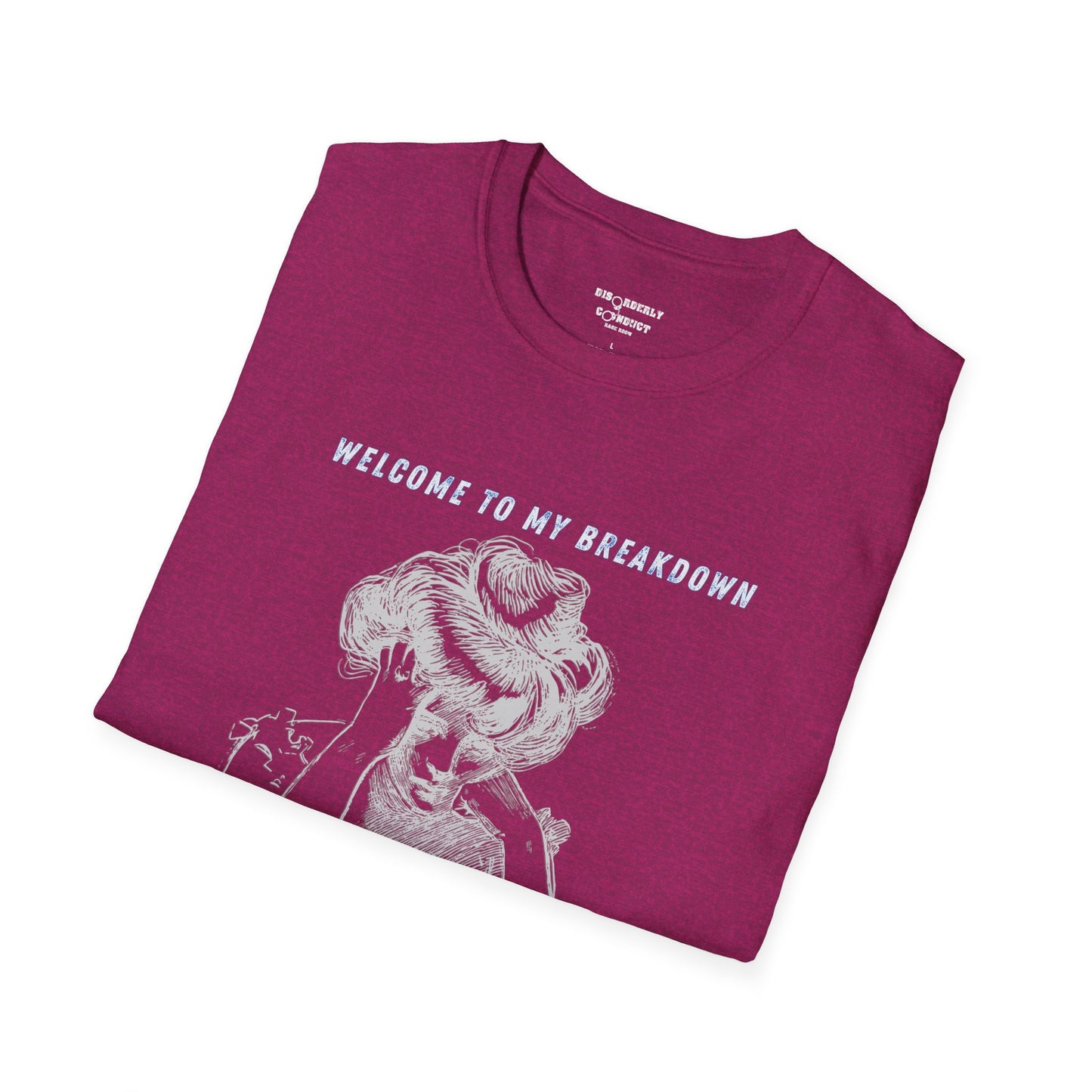 * DCRR Custom Tee - Welcome To My Breakdown - Unisex Softstyle T-Shirt