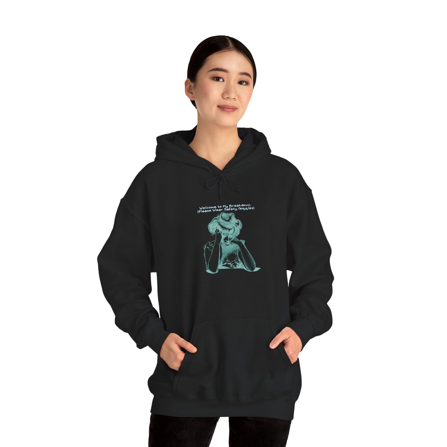 DCRR Custom Hoodie - Welcome To My Breakdown! - Unisex Heavy Blend™ Hooded Sweatshirt