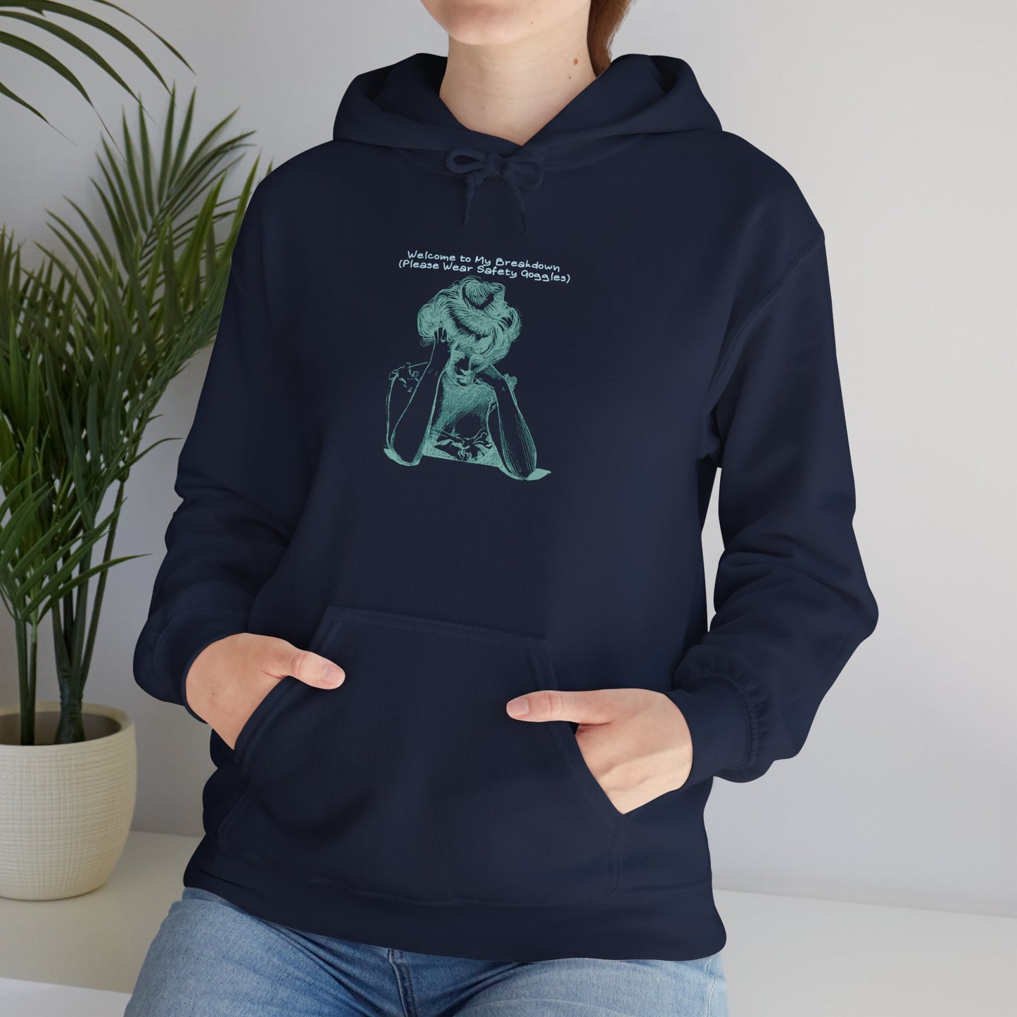 DCRR Custom Hoodie - Welcome To My Breakdown! - Unisex Heavy Blend™ Hooded Sweatshirt