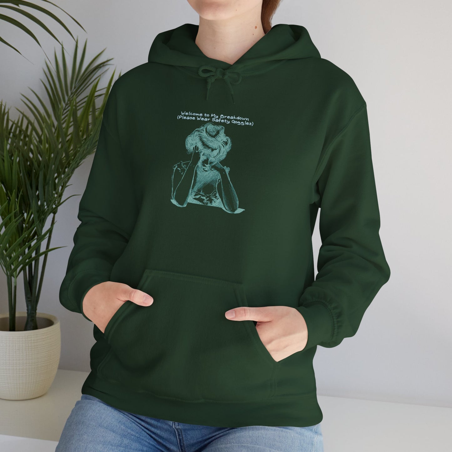 DCRR Custom Hoodie - Welcome To My Breakdown! - Unisex Heavy Blend™ Hooded Sweatshirt