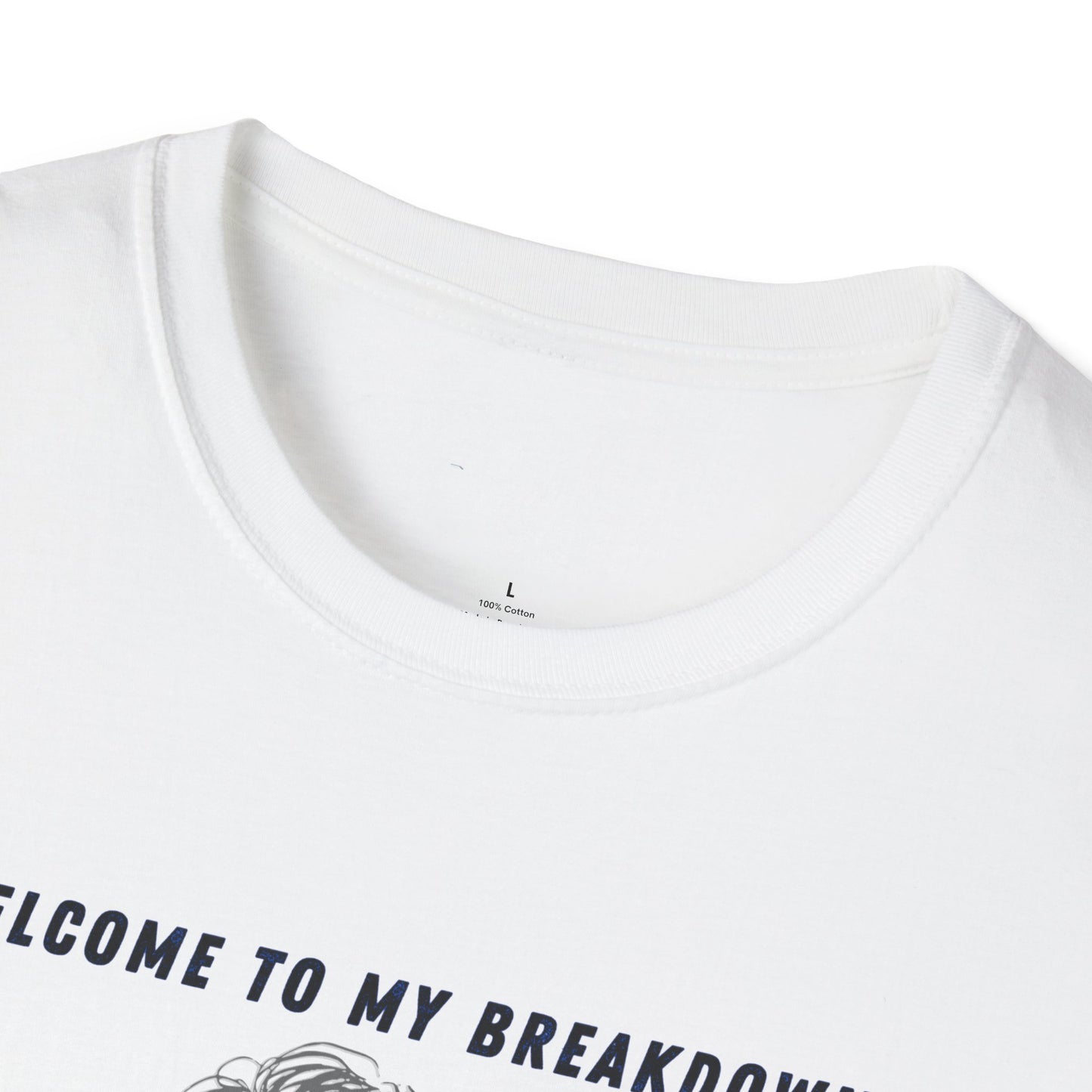 * DCRR Custom Tee - Welcome To My Breakdown - Unisex Softstyle T-Shirt