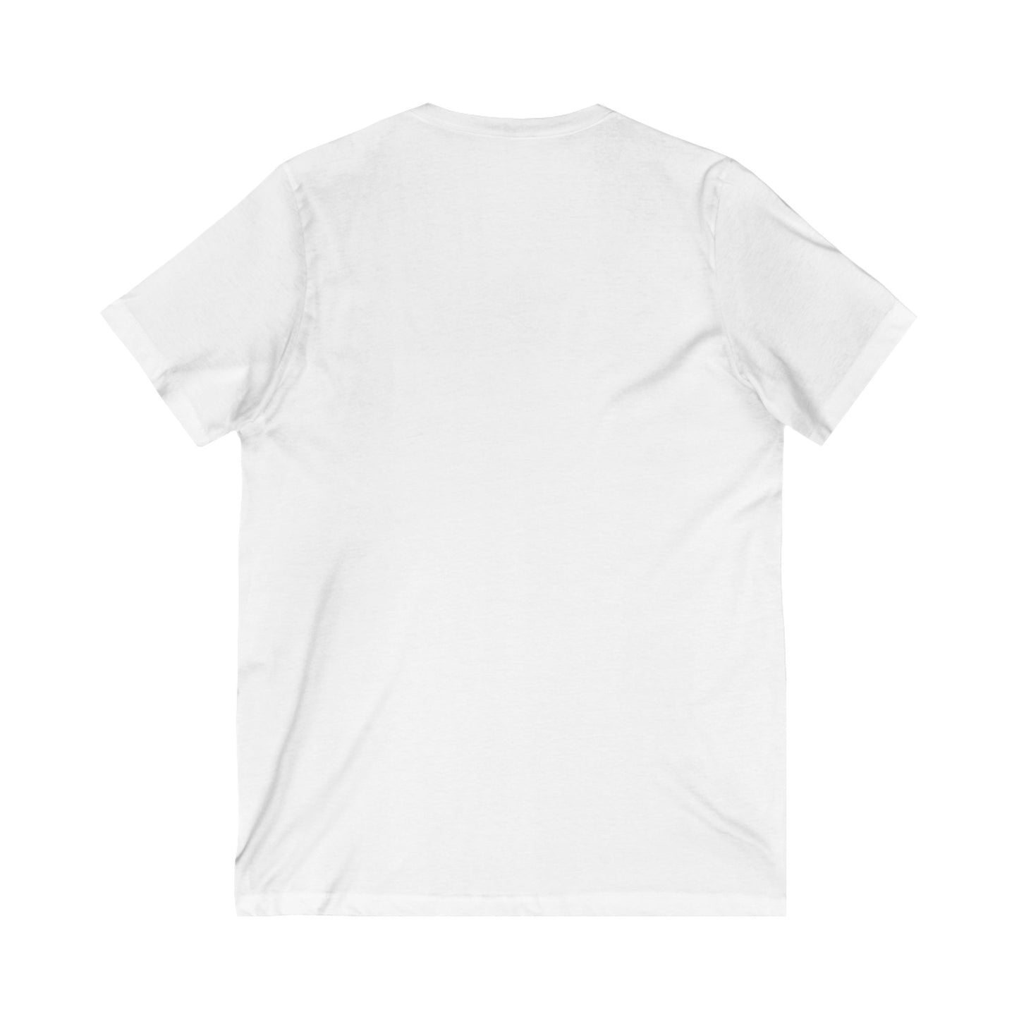 DCRR Custom Tee - I Do My Best Work With A Bat In Hand - Unisex Jersey Short Sleeve V-Neck Tee