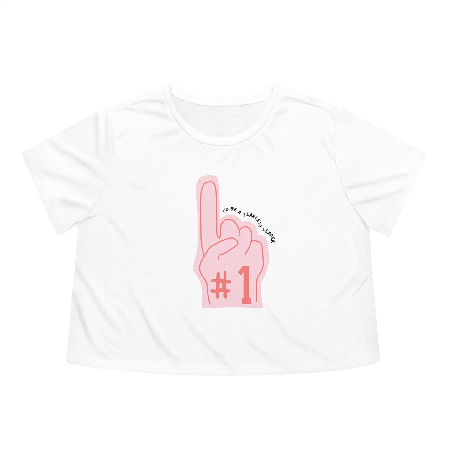 TS The Man Women's Flowy Cropped Tee