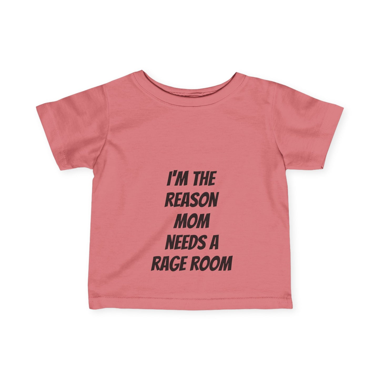 Toddler Tee - I'm the reason mom needs a rage room funny toddler tee