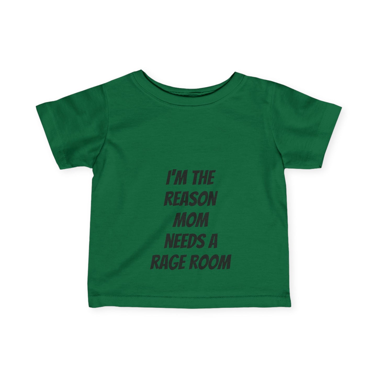 Toddler Tee - I'm the reason mom needs a rage room funny toddler tee