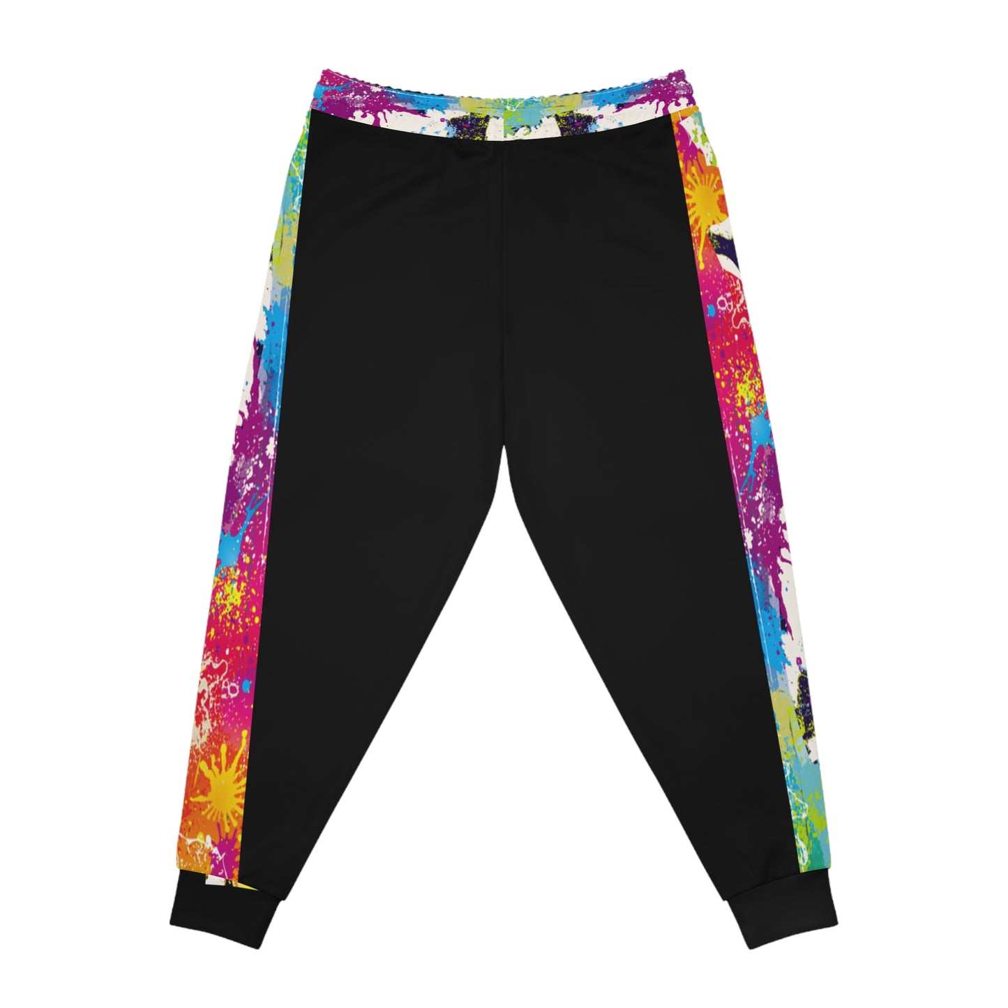 Athletic Joggers - Paint Splatter Rage Room Design