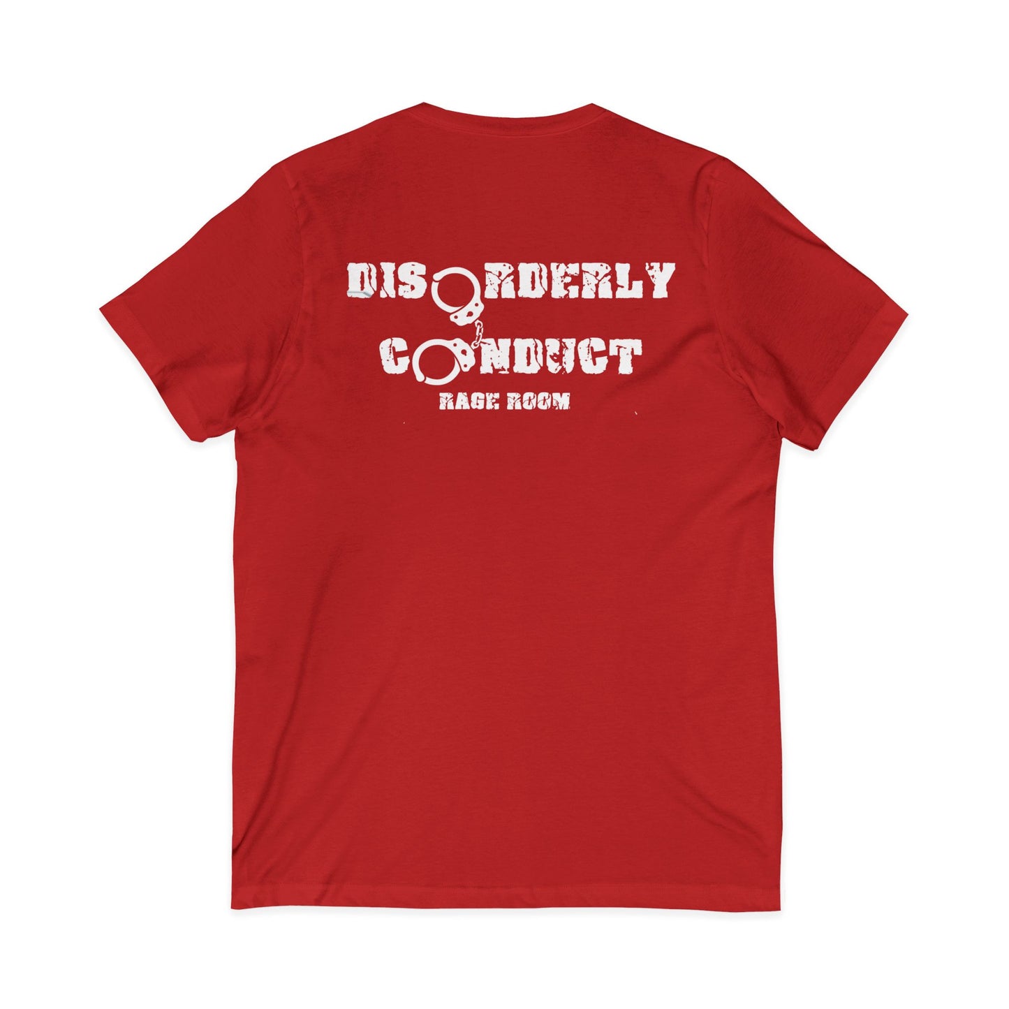 Funny Rage Room T-Shirt – “My Therapist Sent Me Here” Stress Relief Shirt – Smash Therapy Apparel - Disorderly Conduct Rage Rooms