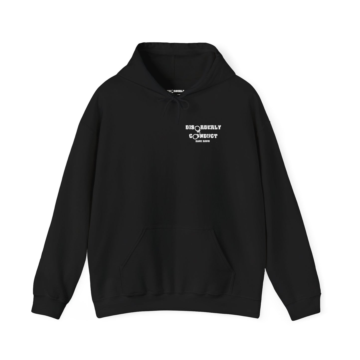 *Funny Rage Room Hoodie – “Caution: Easily Shattered” Stress Relief Sweatshirt – Smash Therapy Apparel