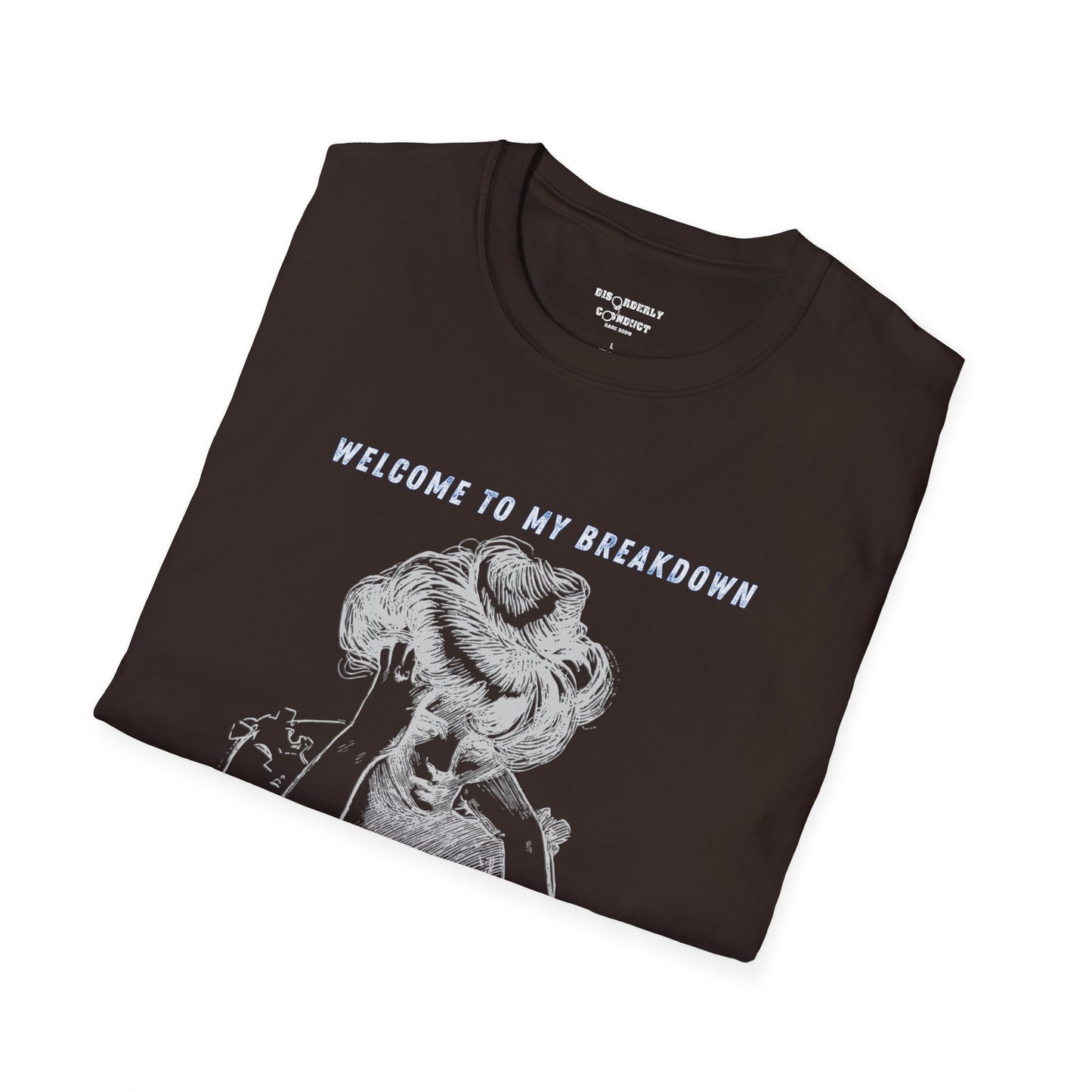 * Rage Room Breakdown T-Shirt – “Welcome to My Breakdown” Funny Mental Health & Stress Relief Shirt