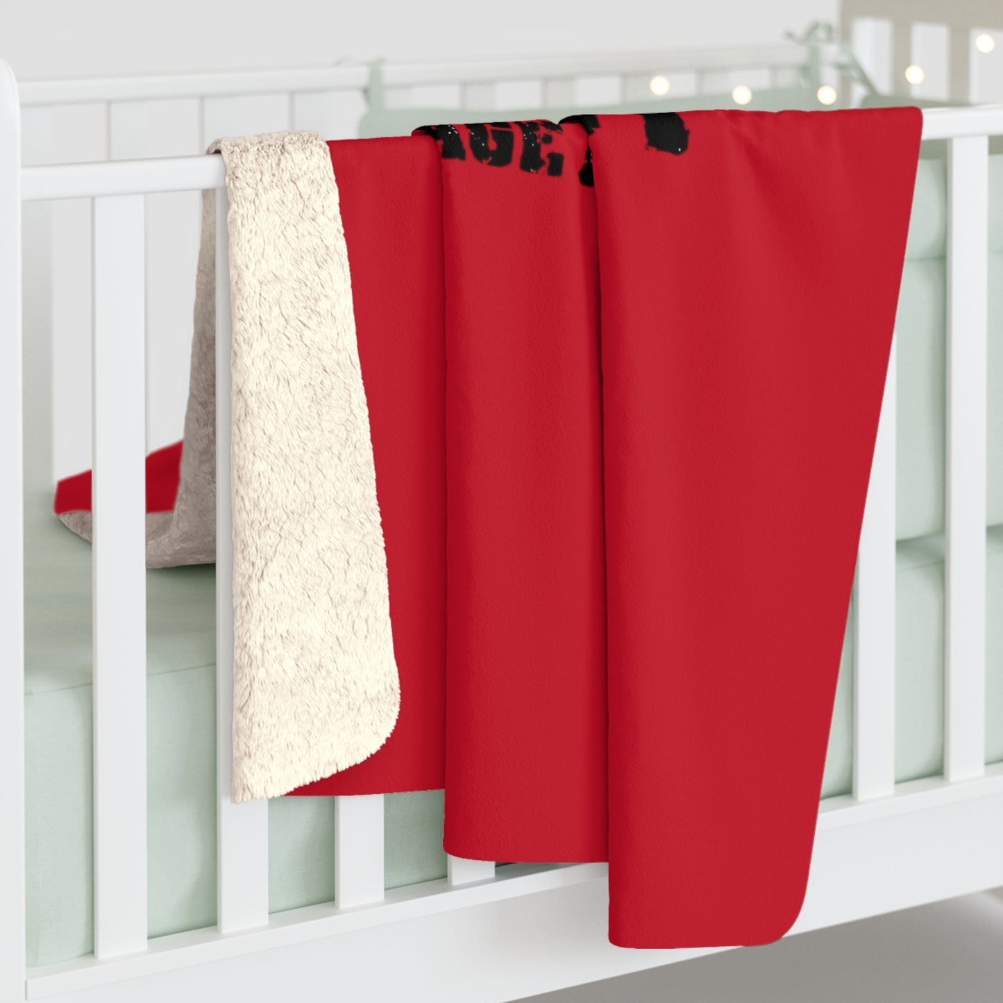 Sherpa Fleece Blanket DISORDERLY CONDUCT RAGE ROOMS