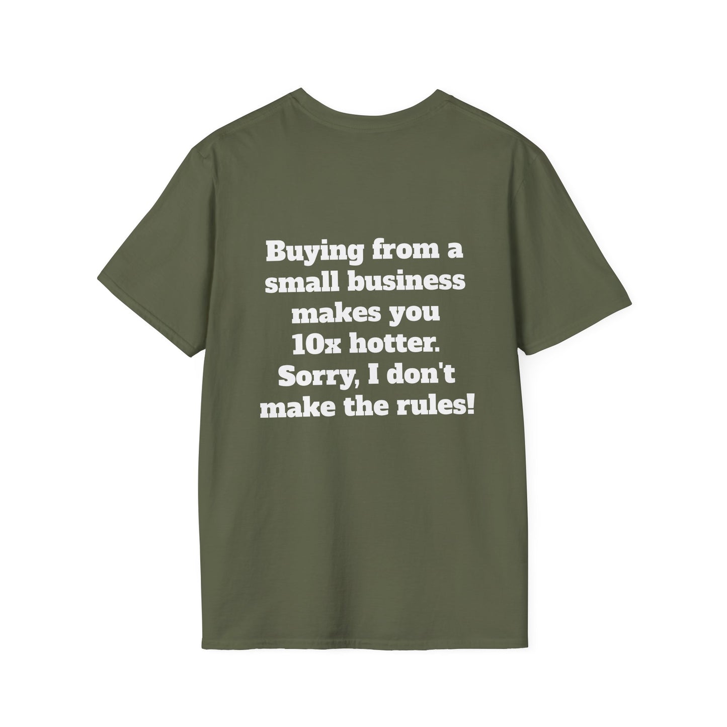 Shop Small Unisex T-Shirt - Look Hot Buying from a Small Business
