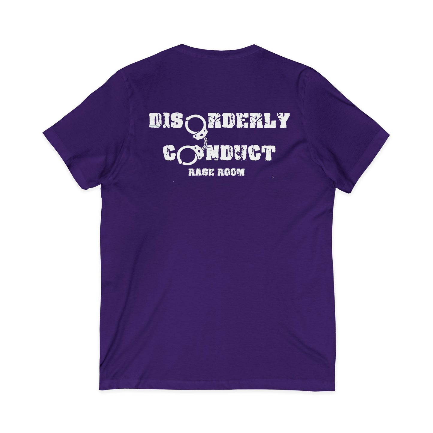 Funny Rage Room T-Shirt – “My Therapist Sent Me Here” Stress Relief Shirt – Smash Therapy Apparel - Disorderly Conduct Rage Rooms