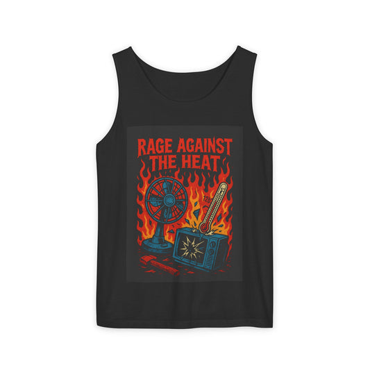 DCRR Custom Tank - Rage Against the Heat 2 - Unisex Garment-Dyed Tank Top